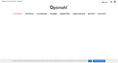 Desktop Screenshot of optimahl.de